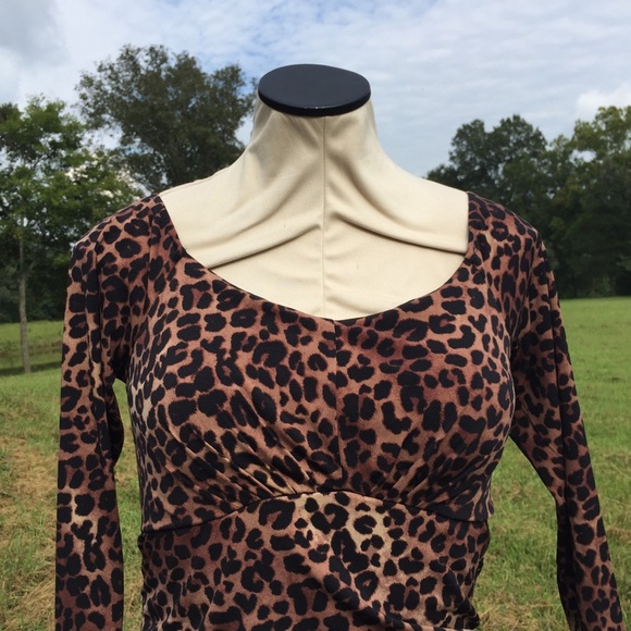 NWT Torrid Leopard Bodycon Dress+NWT Torrid Cap - Picture 8 of 15